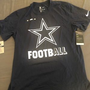 Men’s Large Dallas Cowboys Nike Dri Fit Tee